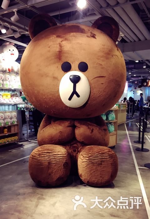 LINE FRIENDS CAFE & STORE-布朗熊图片-上海美食-大众点评网