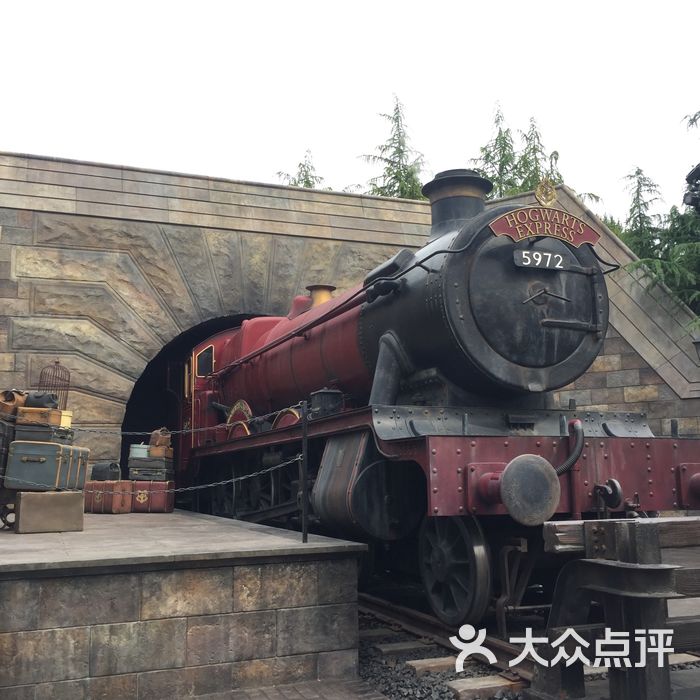 日本环球影城霍格沃兹列车图片-北京游乐场-大众点评网