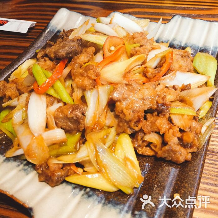葱爆驴肉