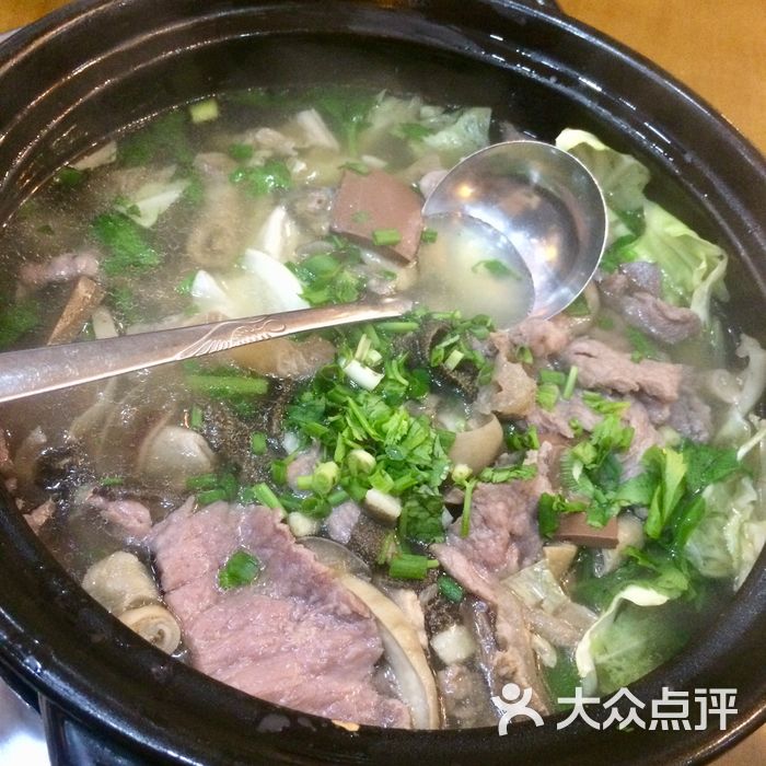 老地方跷脚牛肉牛王府翘脚牛肉汤锅小锅图片-北京汤锅