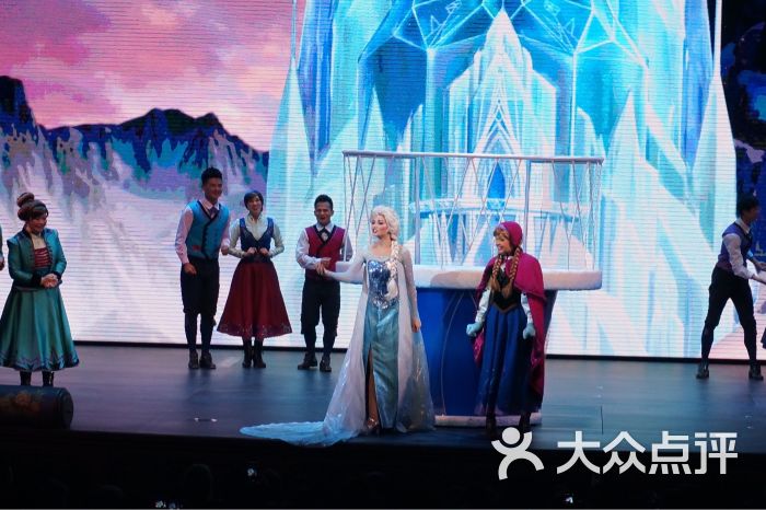 上海迪士尼度假区冰雪奇缘演出图片 - 第3张