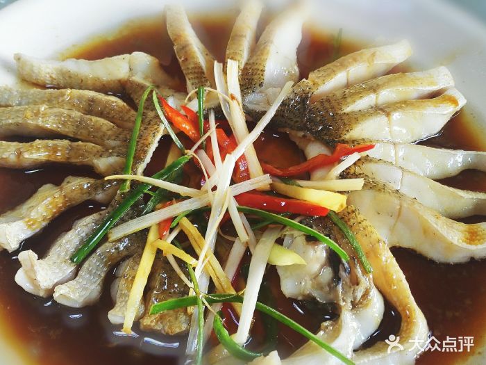 候三鱼庄(美食街店)清蒸狗鱼图片 - 第13张