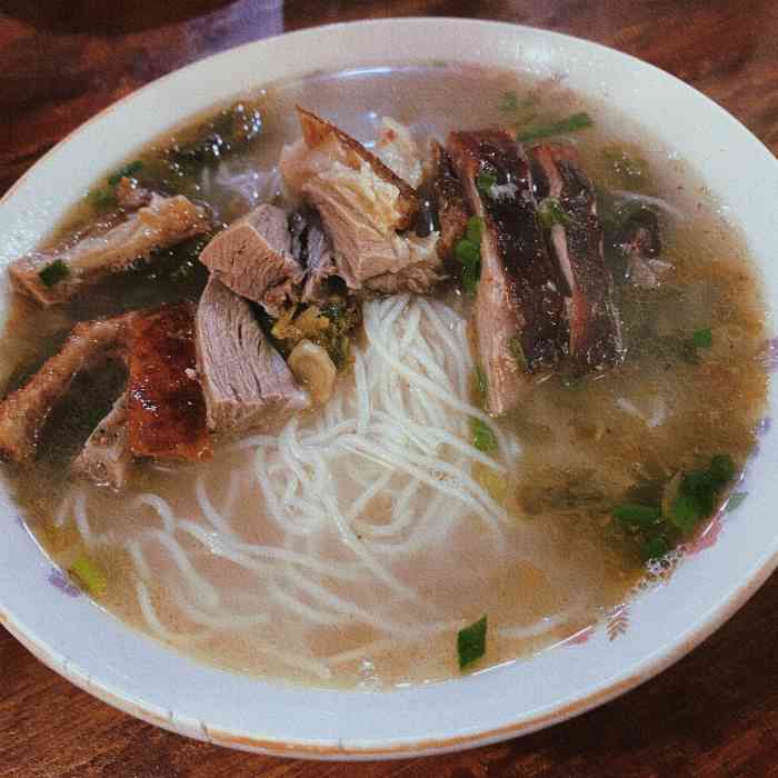 真味鸭面-"想吃鸭肉面必来的地方呀太好吃了位置在溪.