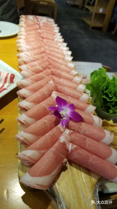 味美仙老北京火锅(游坊城店)一米羊肉图片 - 第114张