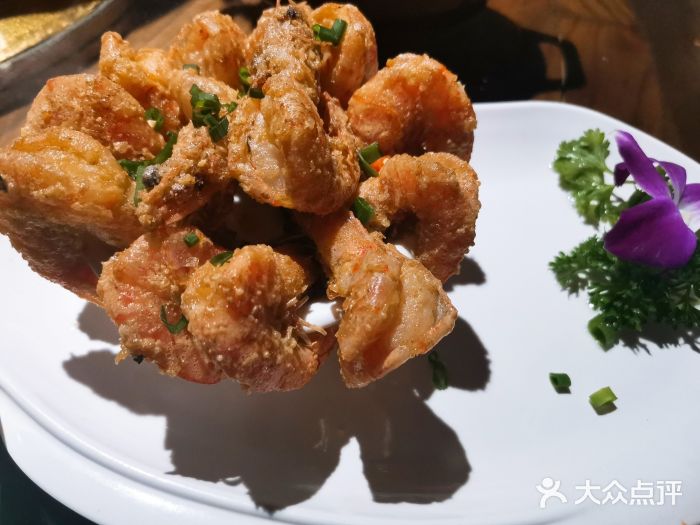 兰亭叙(华侨新村店)咸蛋黄焗大虾图片