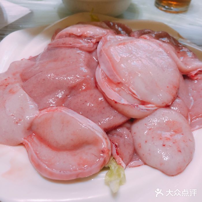 米好羊曹州涮羊肉(三九店-涮白腰-菜-涮白腰图