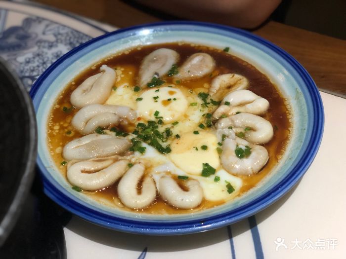 食八档·小网海鲜(第一百货店)墨鱼蛋蒸蛋图片