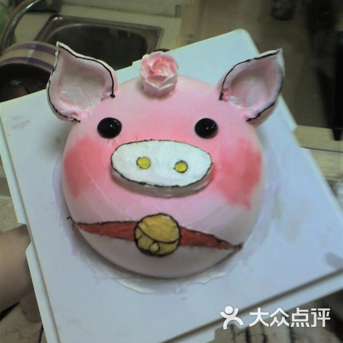西班牙妙角士西饼店diy猪头蛋糕~图片-北京面包甜点