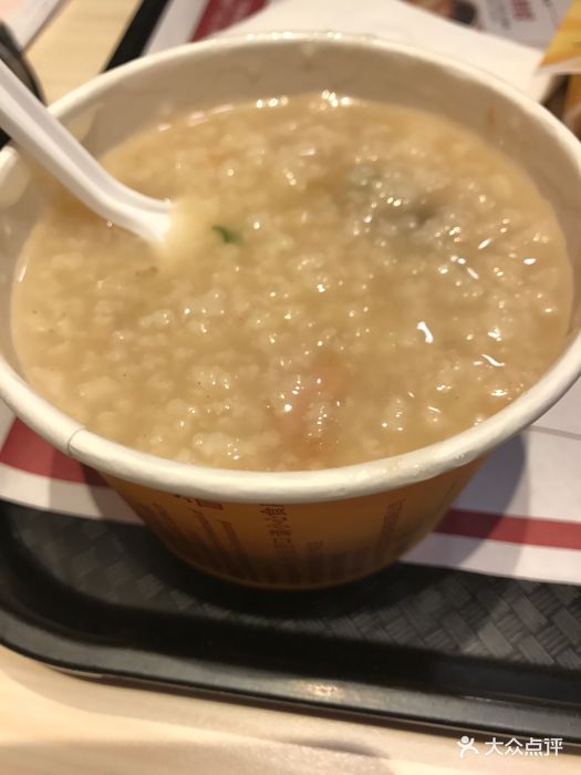 肯德基(署前店)冬菇滑鸡粥图片 - 第171张