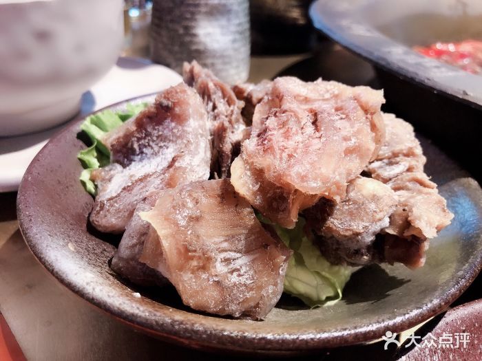 圣荷酒店原畅火锅秘制耙牛肉图片