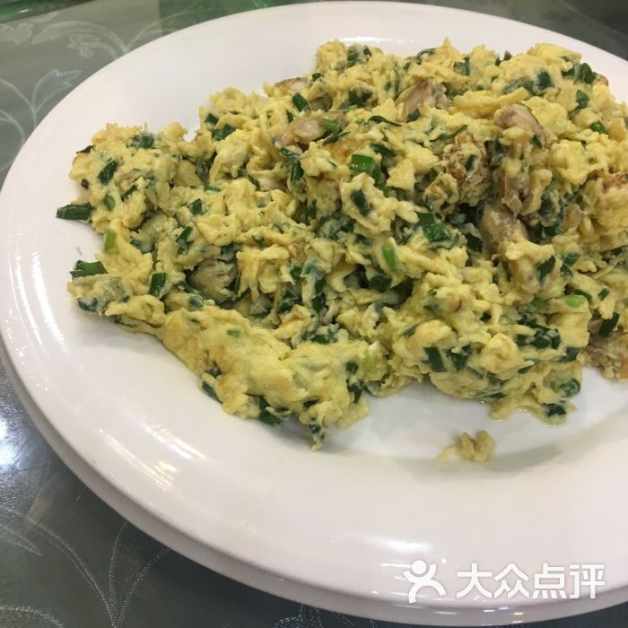 蚬子龙须菜炒蛋