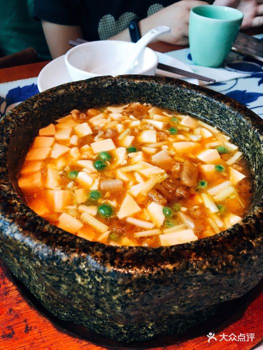 绿茶餐厅(南京一店)石锅鸡汁豆腐图片 - 第817张