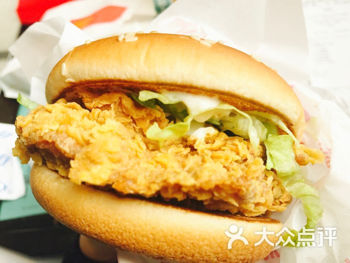 麦当劳(蓝村路店)麦辣鸡腿堡图片 - 第4张