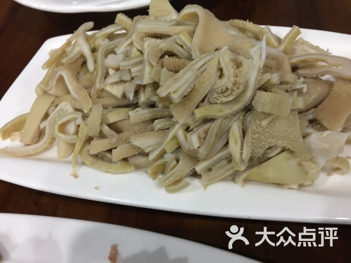 白切羊肚