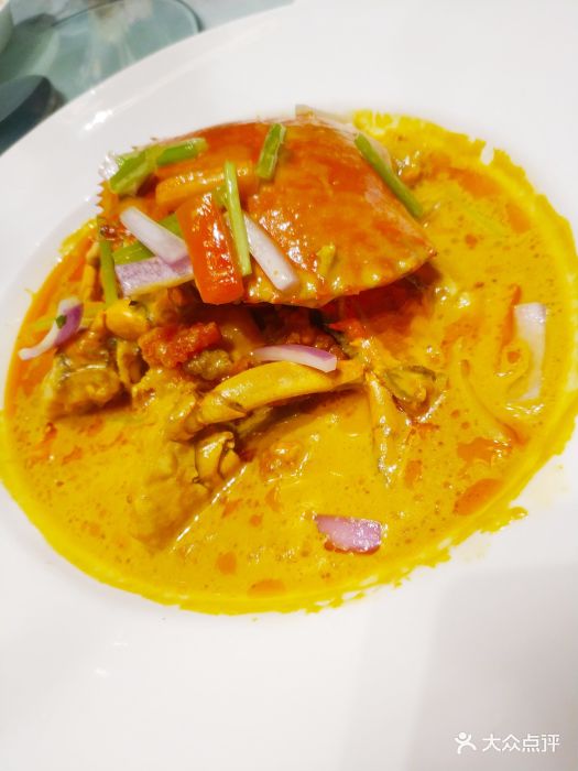 上海会馆(96广场店)椰汁咖喱蟹图片