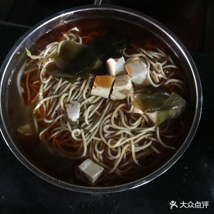 海带豆腐面