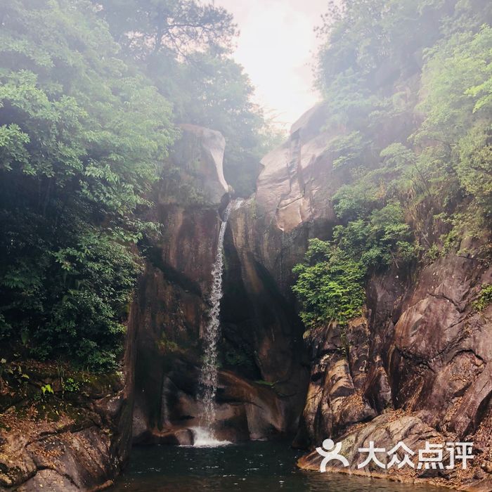 天台山石梁飞瀑景区