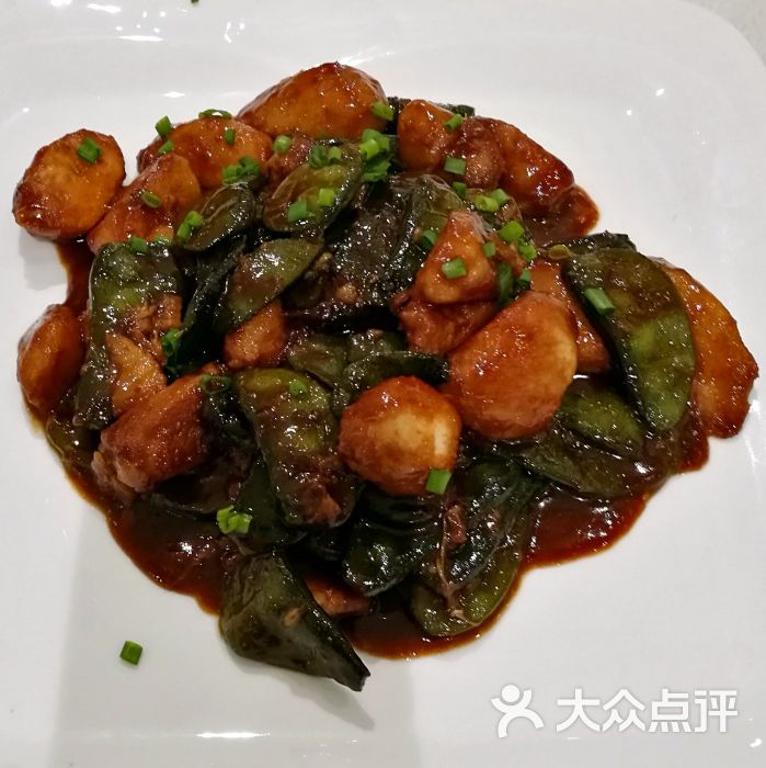 舅家崇明原生态食府(七宝店)扁豆烧芋艿图片 - 第5张