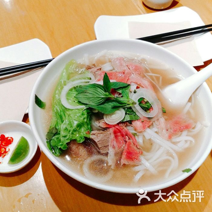 pho asia 亚阁越南料理(人民广场来福士店)越式生熟牛肉河粉图片 - 第