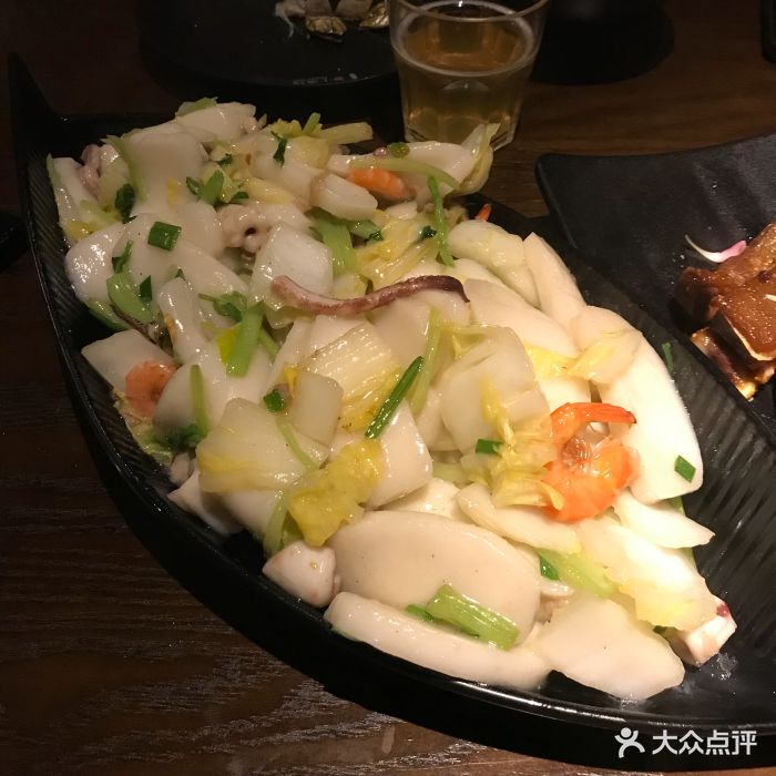 羊大叔的小酒馆(a-one运动公园店)海鲜炒白果图片