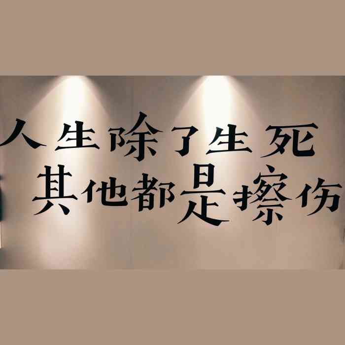 泰兴失恋博物馆-"人生除了生死,其他都是擦伤. 最初让我.