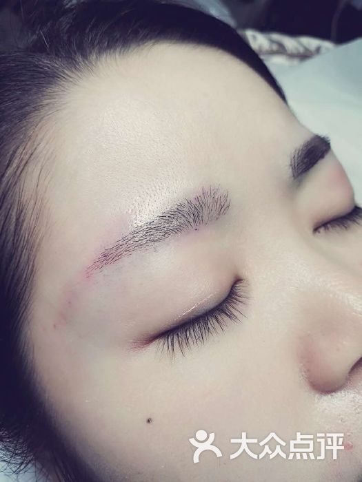 韩式定妆半永久纹绣纹眉绣眉眼线唇(人广店)的点评
