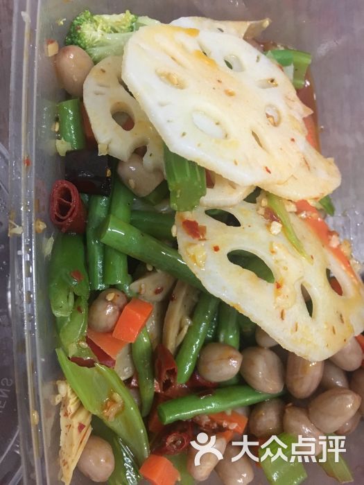 城関老米家泡馍(世家星城店)凉菜素拼图片 - 第3张