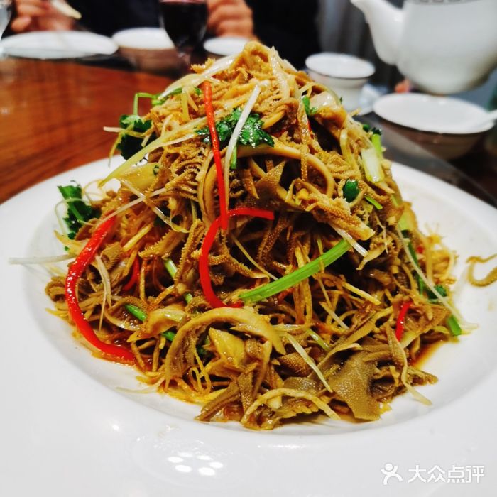 范公庭院-捞汁百叶-菜-捞汁百叶图片-青州市美食-大众