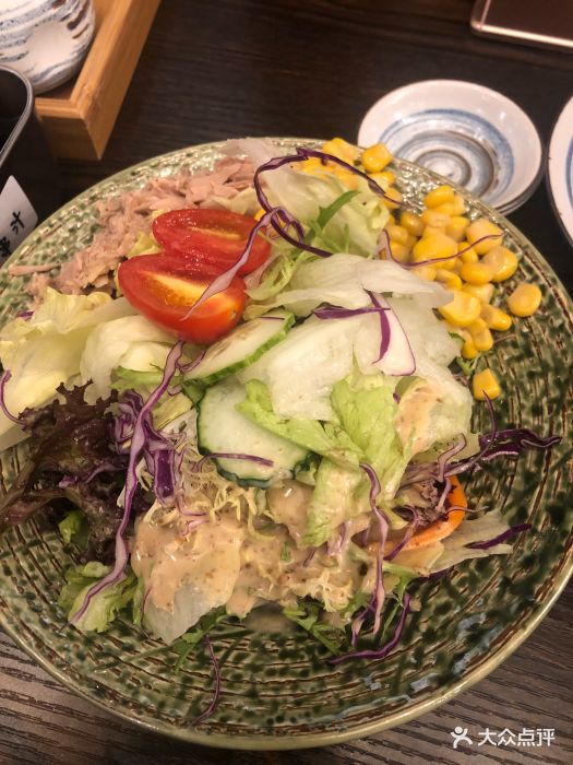 吞拿鱼蔬菜沙拉