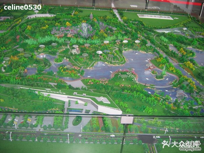 上海辰山植物园辰山植物园沙盘图片 - 第36784张