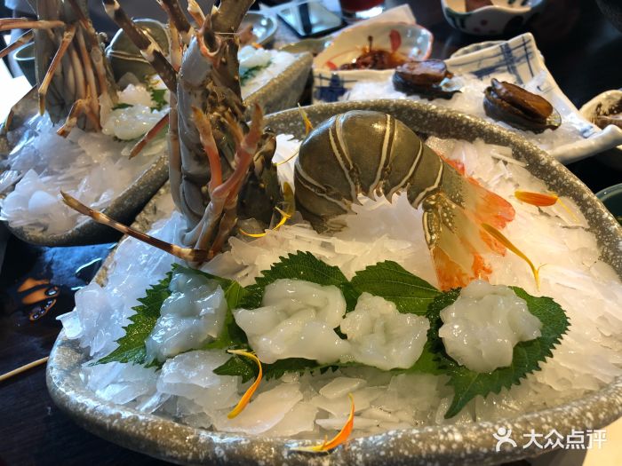 秋月日本料理波士顿龙虾刺身图片 - 第3张