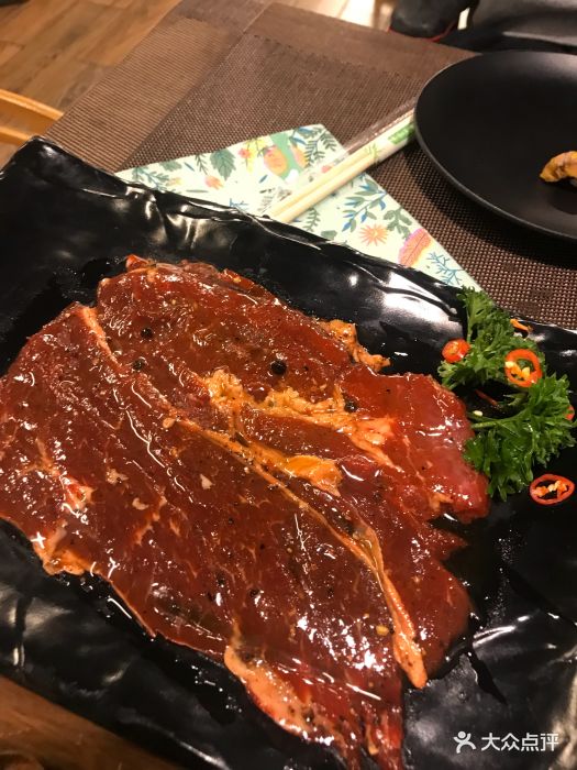 齐大烤肉·齐齐哈尔芭比q(狮子林大街店)黑椒大片牛肉图片 - 第150张