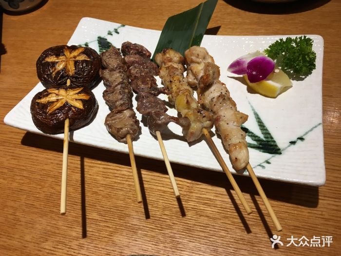 のんた饮太日本料理(森茂大厦店)烤串拼盘(5串)图片 第319张