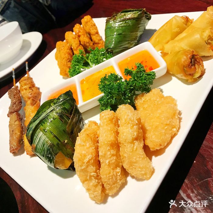 poets普艾斯餐厅酒吧泰式小吃拼盘图片