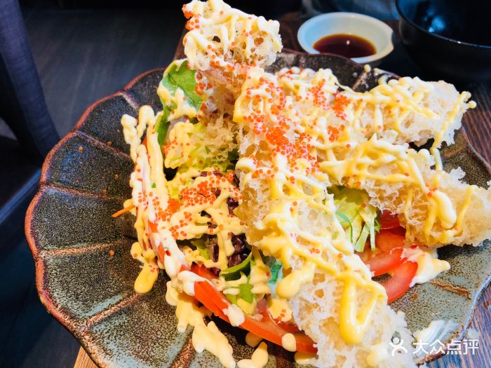 水道桥料理(富华里店)炸虾沙拉图片 第1张
