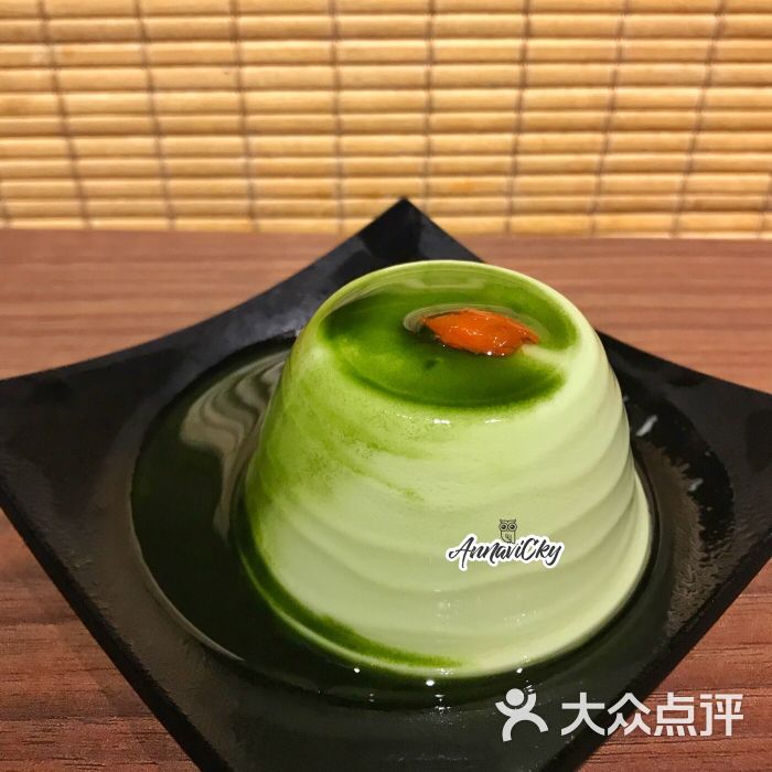 抹茶杏仁豆腐