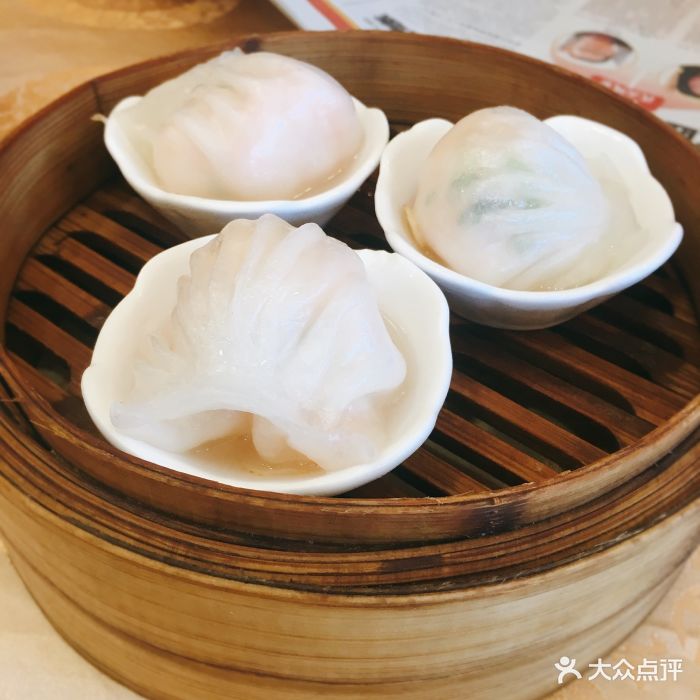 参汤虾饺