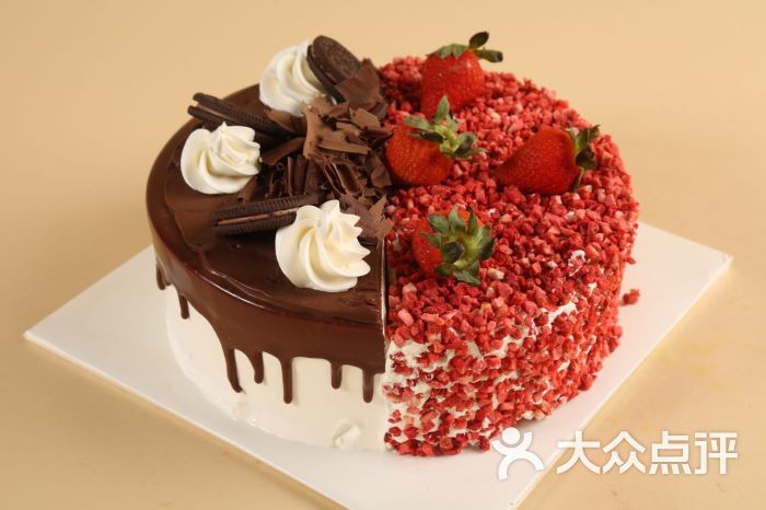八喜冰淇淋蛋糕(东直门店)巧克力草莓之恋图片 - 第4张