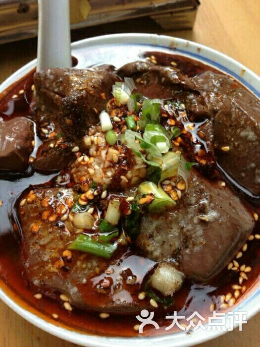 吕老四跷脚牛肉-血旺5元图片-乐山美食-大众点评网