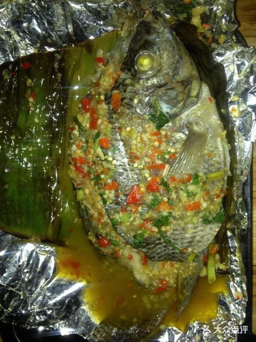 傣味缘(缅甸傣族烧烤)包烧鱼图片 - 第2张