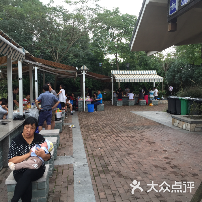 吴淞炮台湾湿地森林公园烧烤区-图片-上海美食-大众