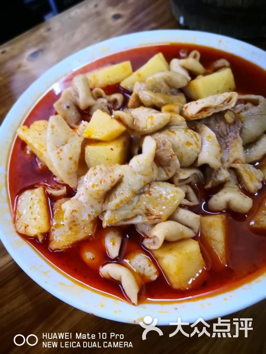 桥头饭店-土豆烧肥肠图片-洪雅县美食-大众点评网
