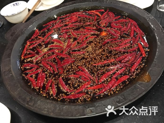 老夏老火锅(西安南路总店)红锅中辣图片 - 第1张
