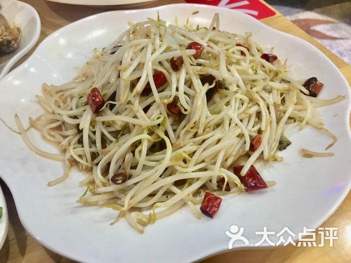 盱眙朱大龙虾馆(凤城五路店)酸辣豆芽菜图片 第9张