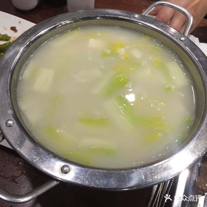 锅仔白菜豆腐汤