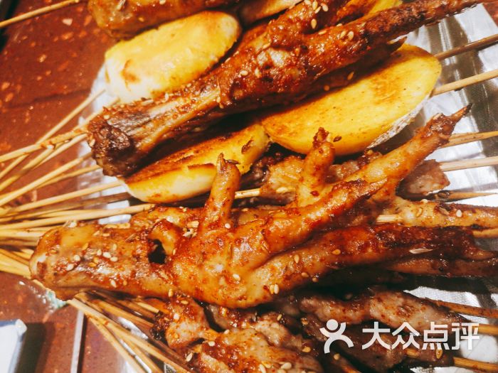 烤鸡爪子