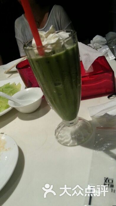 抹茶红豆冰