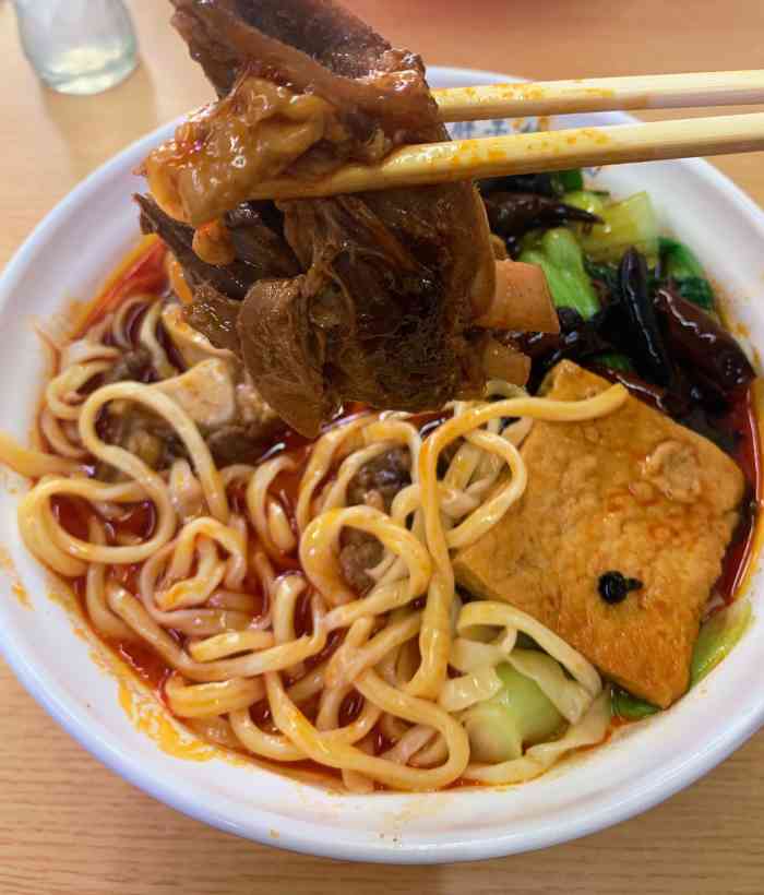尚胖牛排板面(硅谷西街店)-"之前一直看到好大好大的.