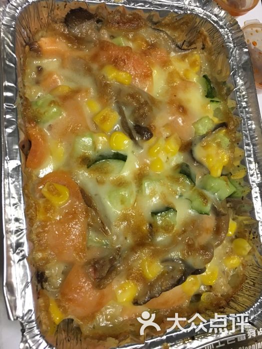 菌菇烤肠芝士焗饭