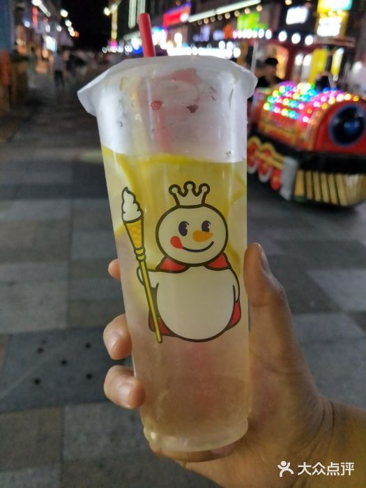 蜜雪冰城新鲜冰淇淋·茶飮(江桥万达店)冰鲜柠檬水图片